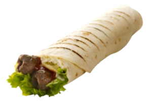 Lamb seekh kebab Wrap